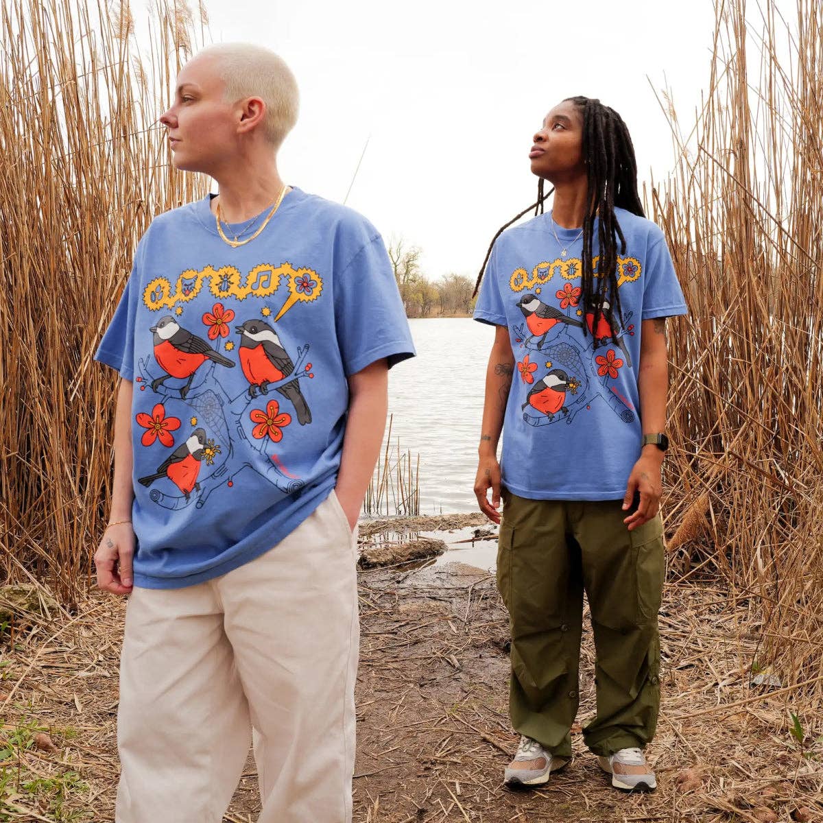 Bird Collective - Chickadee Tee