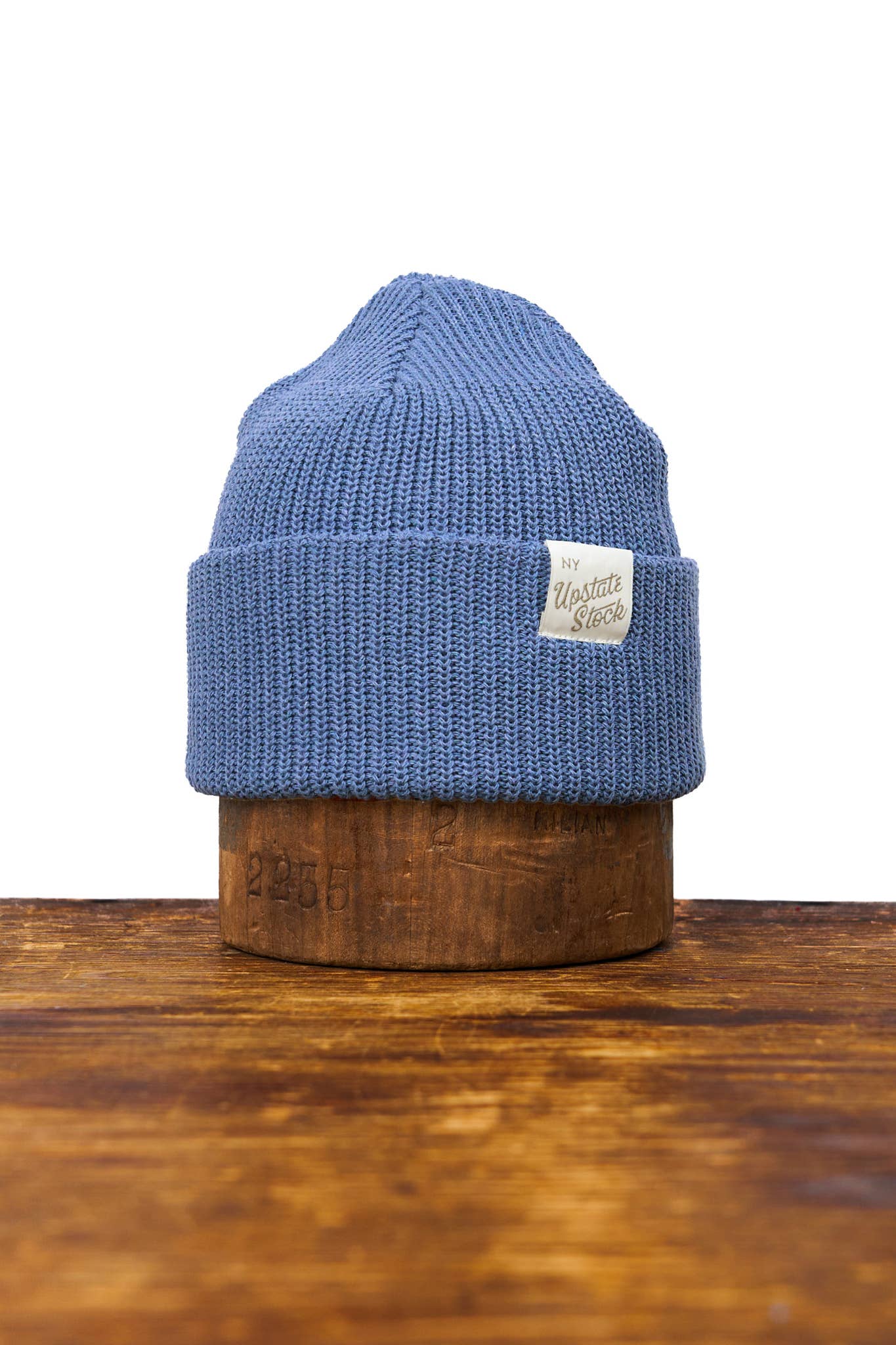 Upstate Stock Cerulean Upcycled Cotton Watchcap