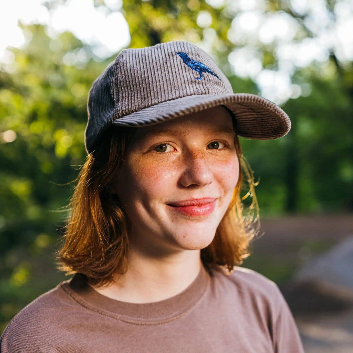 bird collective - Common Raven Corduroy Hat