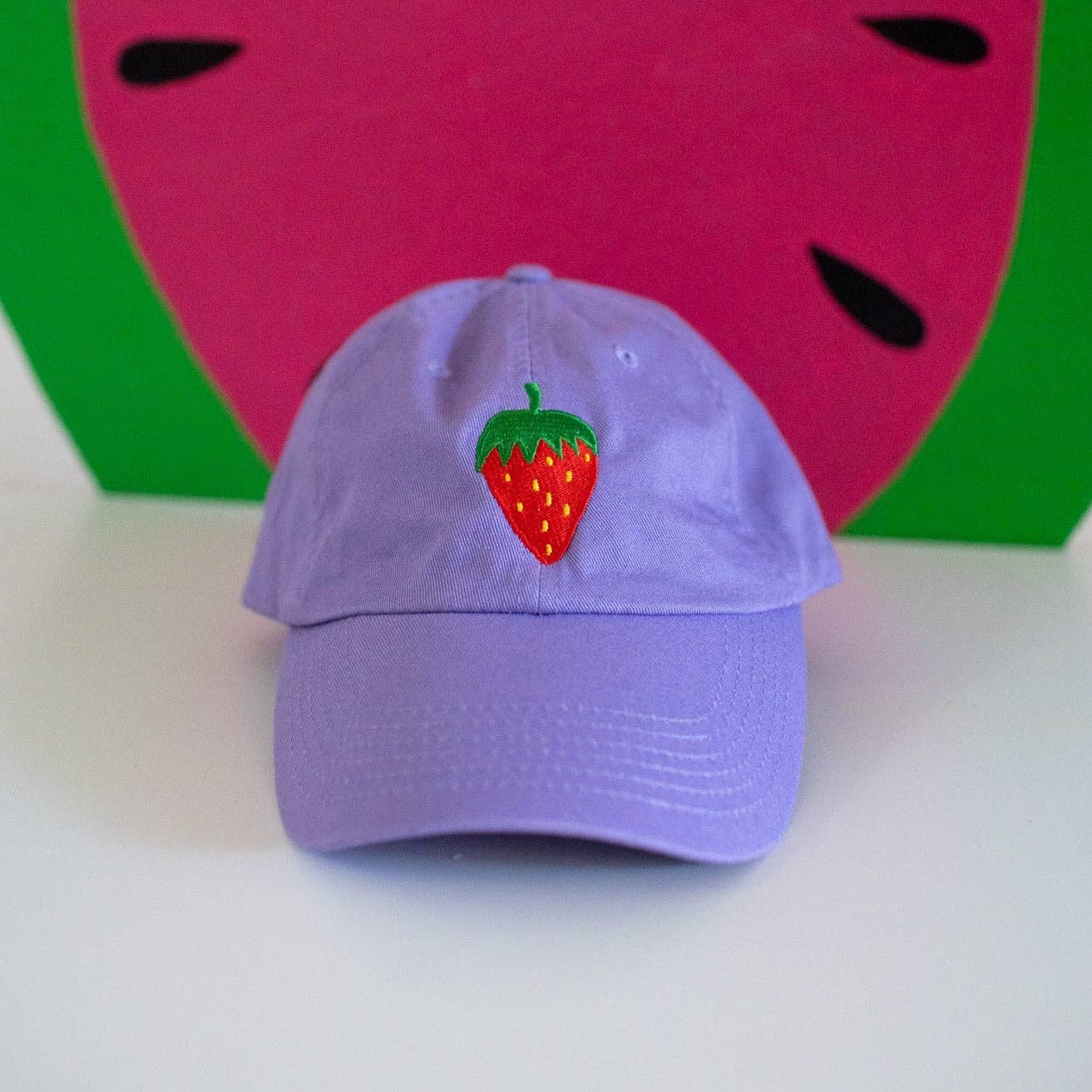 Jenny Lemons - Embroidered Strawberry Hat