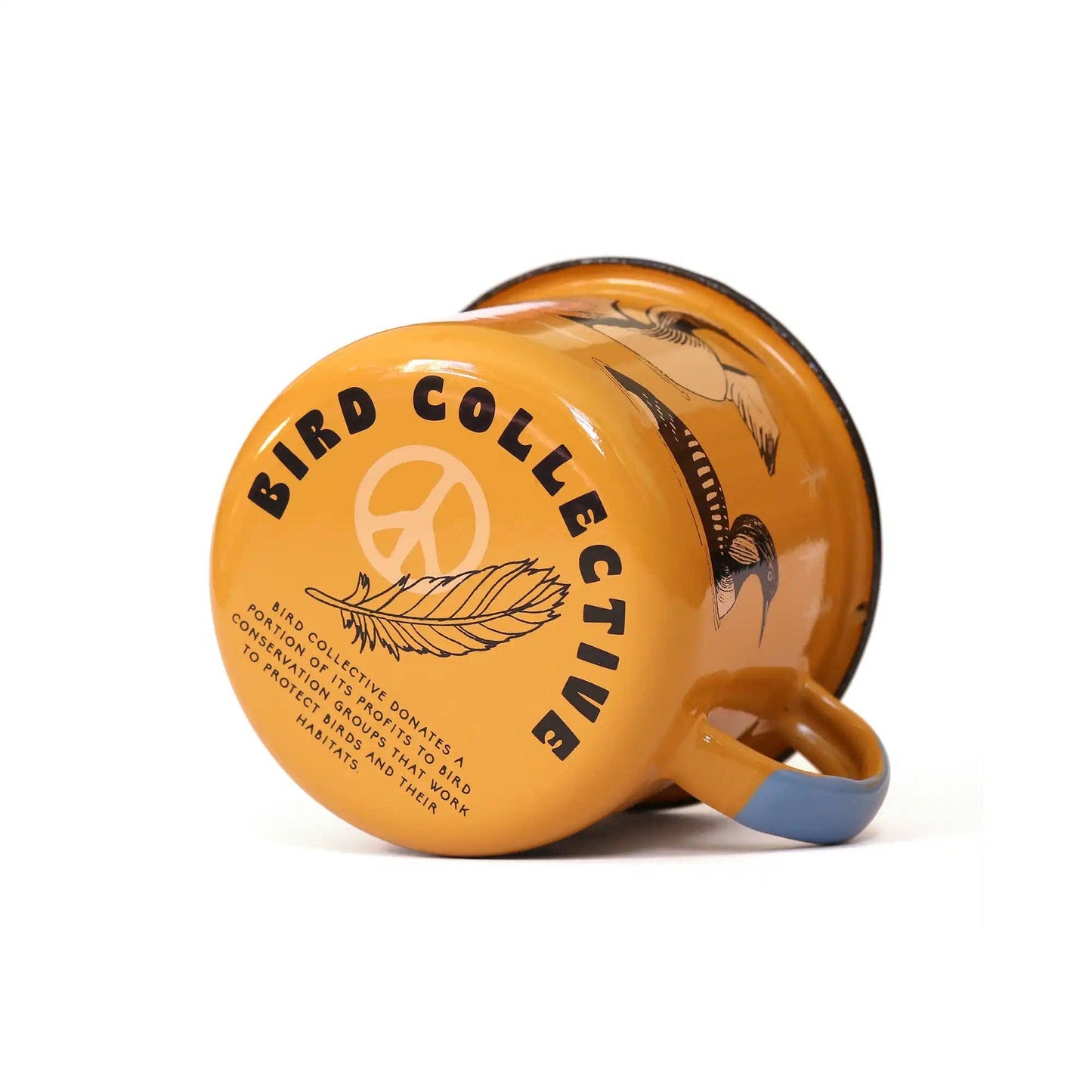 Bird Collective - Loons of North America Large Enamelware Mug