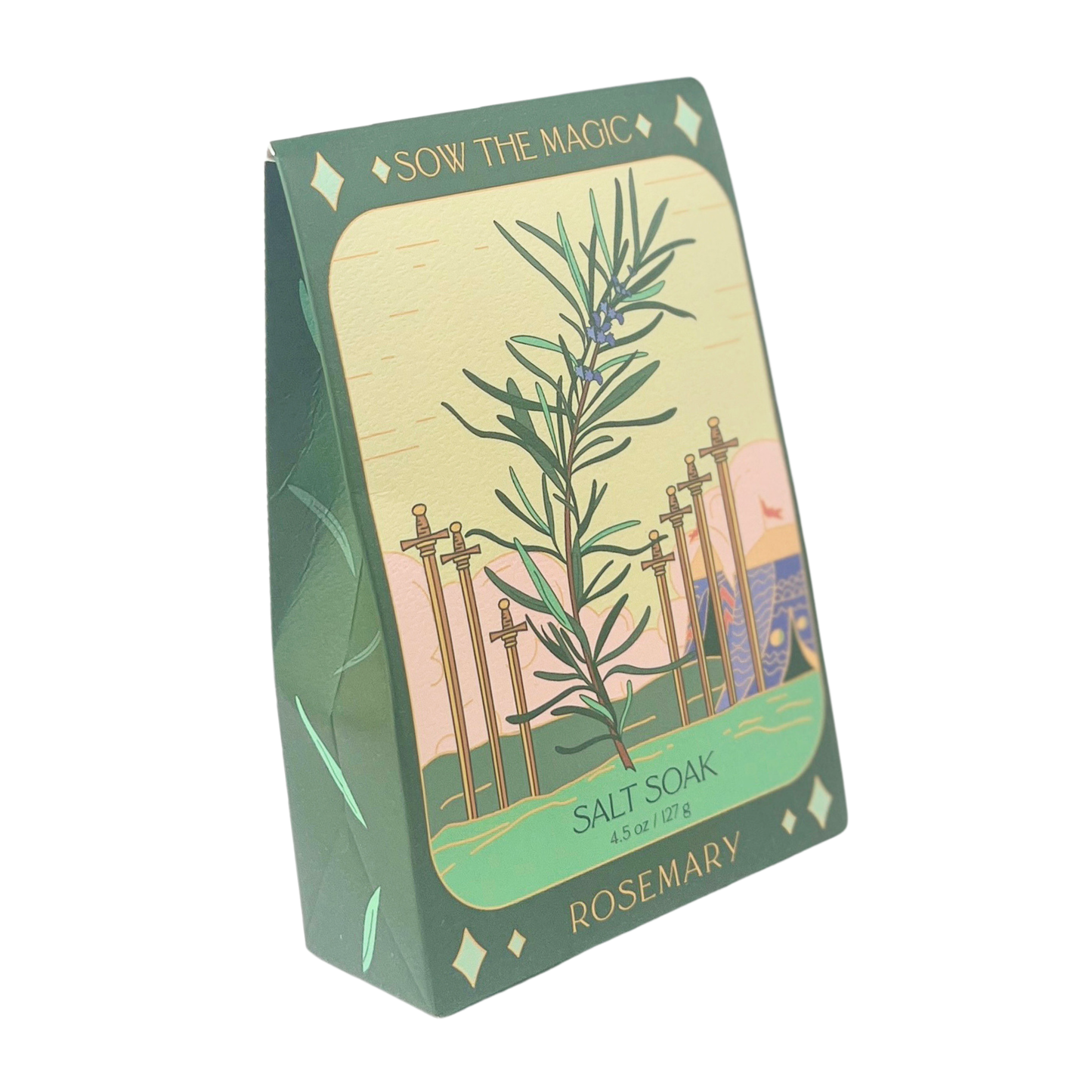 Sow the Magic - Rosemary Tarot Bath Salt Soak