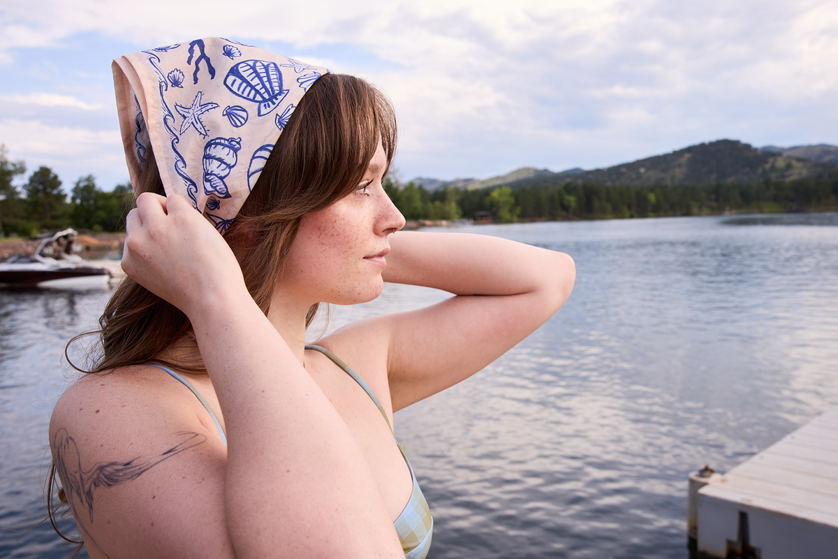 Handker - No. 141 Seashore Bandana