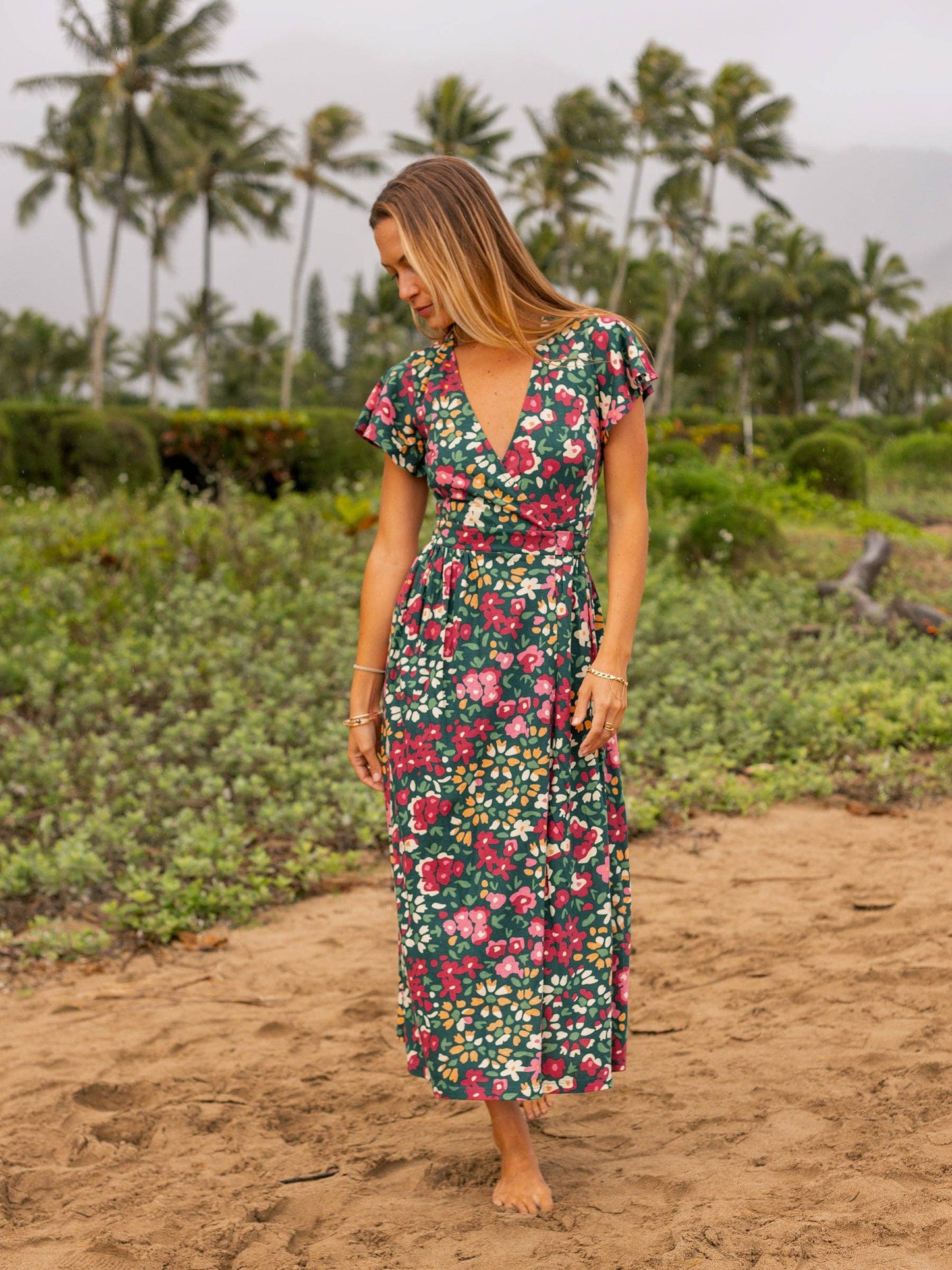 Happy Earth - Isla Dress | Wildflowers