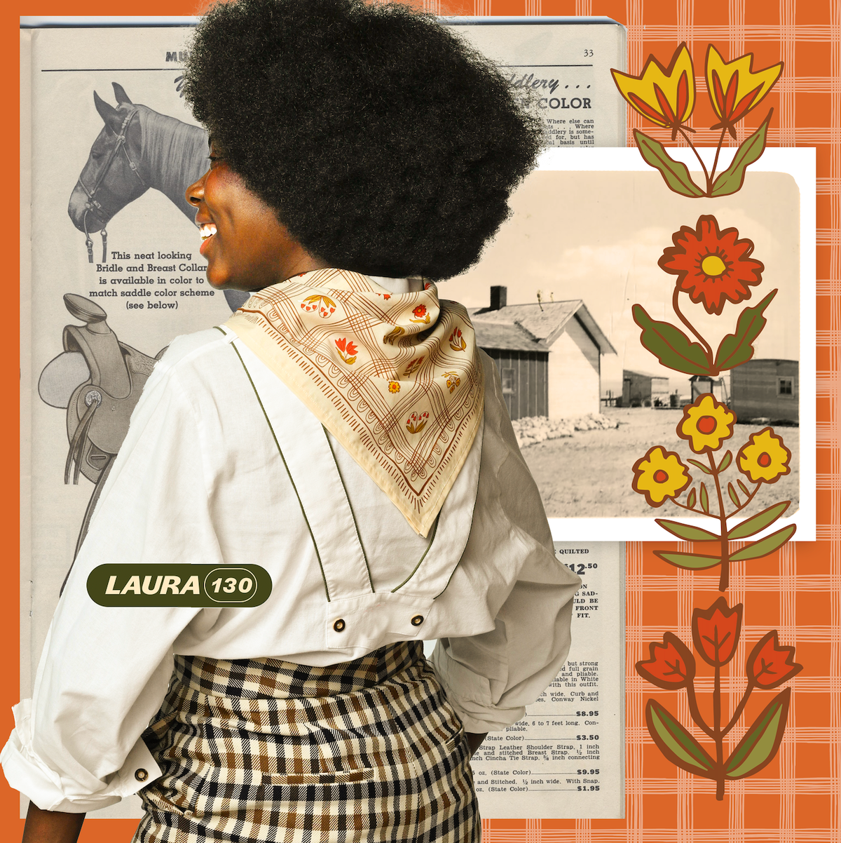 Handker - No. 130 Laura Bandana