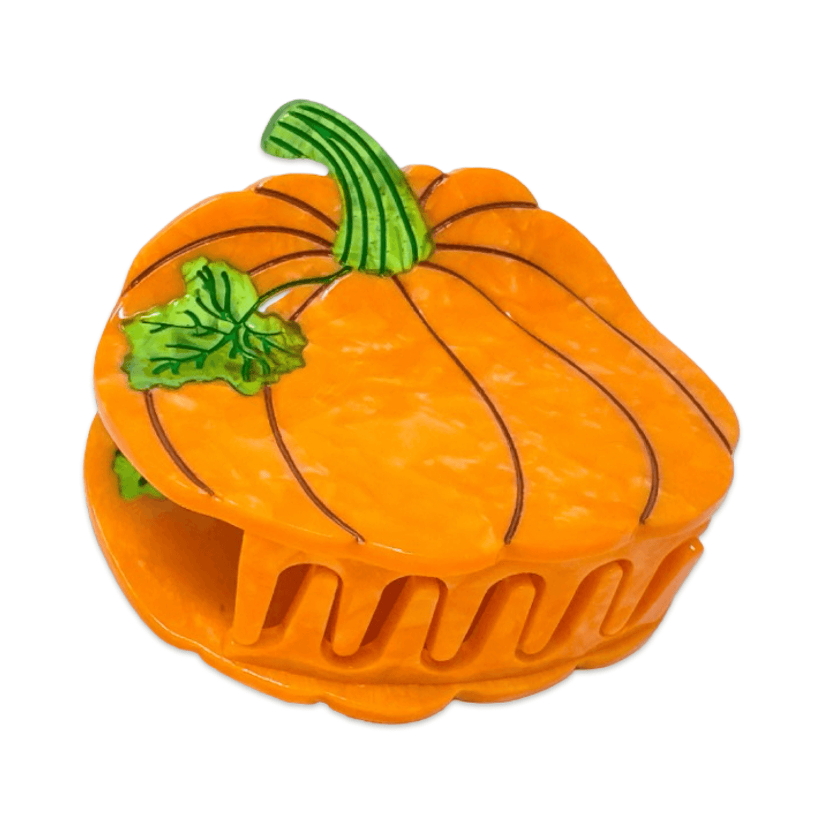 Jenny Lemons - Midi Pumpkin Hair Claw Clip