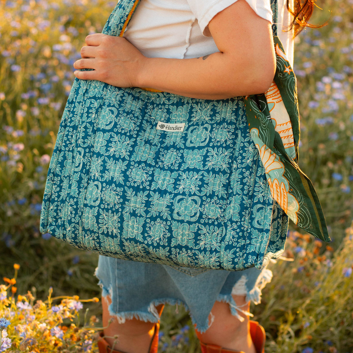 Handker - Maggie Quilted Tote