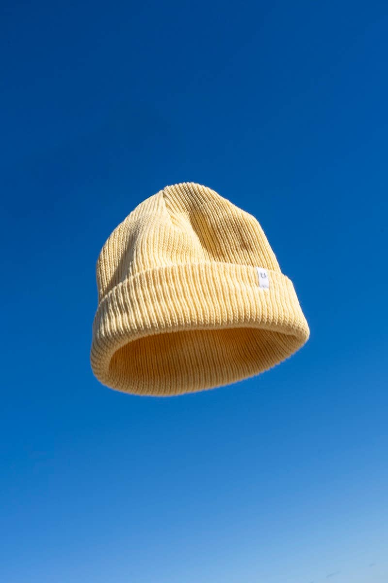 Upstate Stock - Yellow Thistle Upcycled Cotton Watchcap