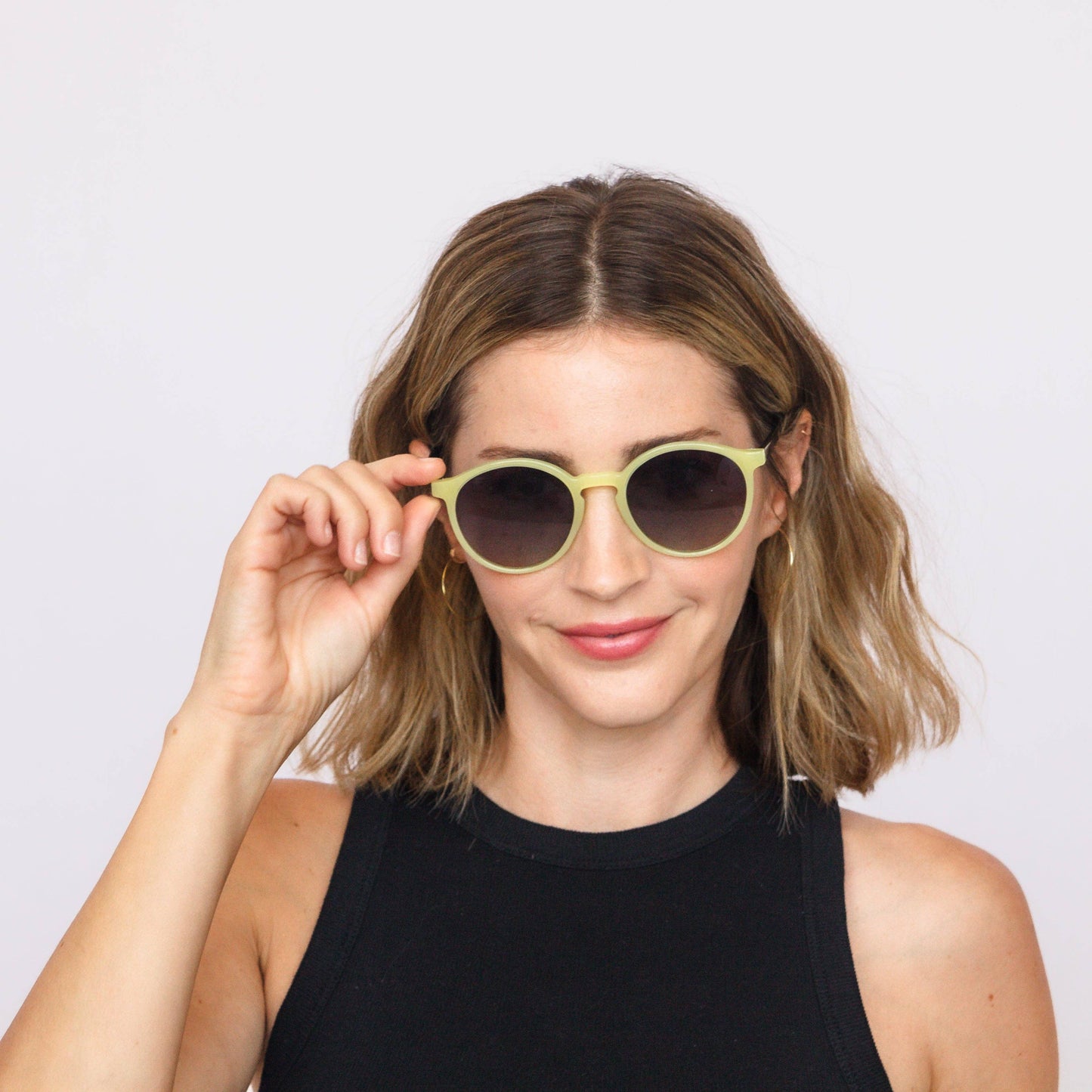 Lennon - Vintage Polarized Round Sunglasses for Women & Men