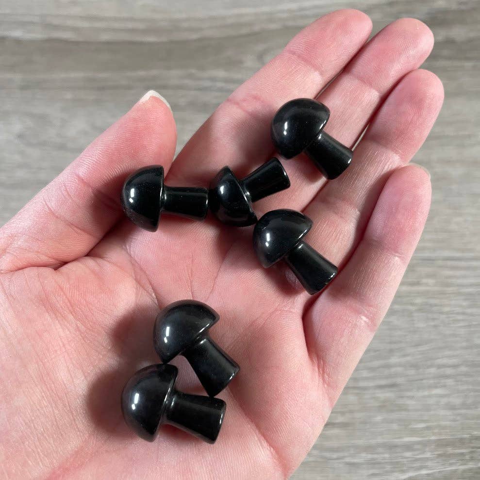 Small Gemstone Mushrooms
