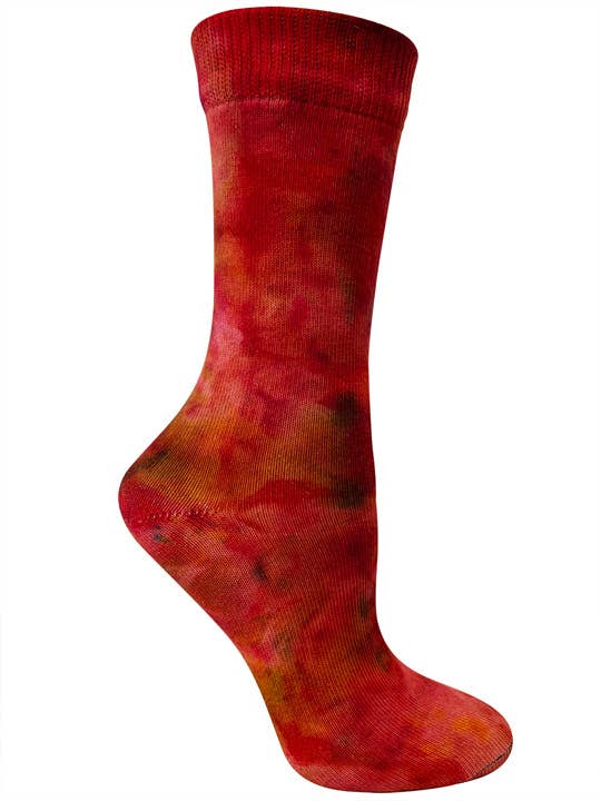 RocknSocks - Organic Cotton Tie Dye Crew Socks - surprise color