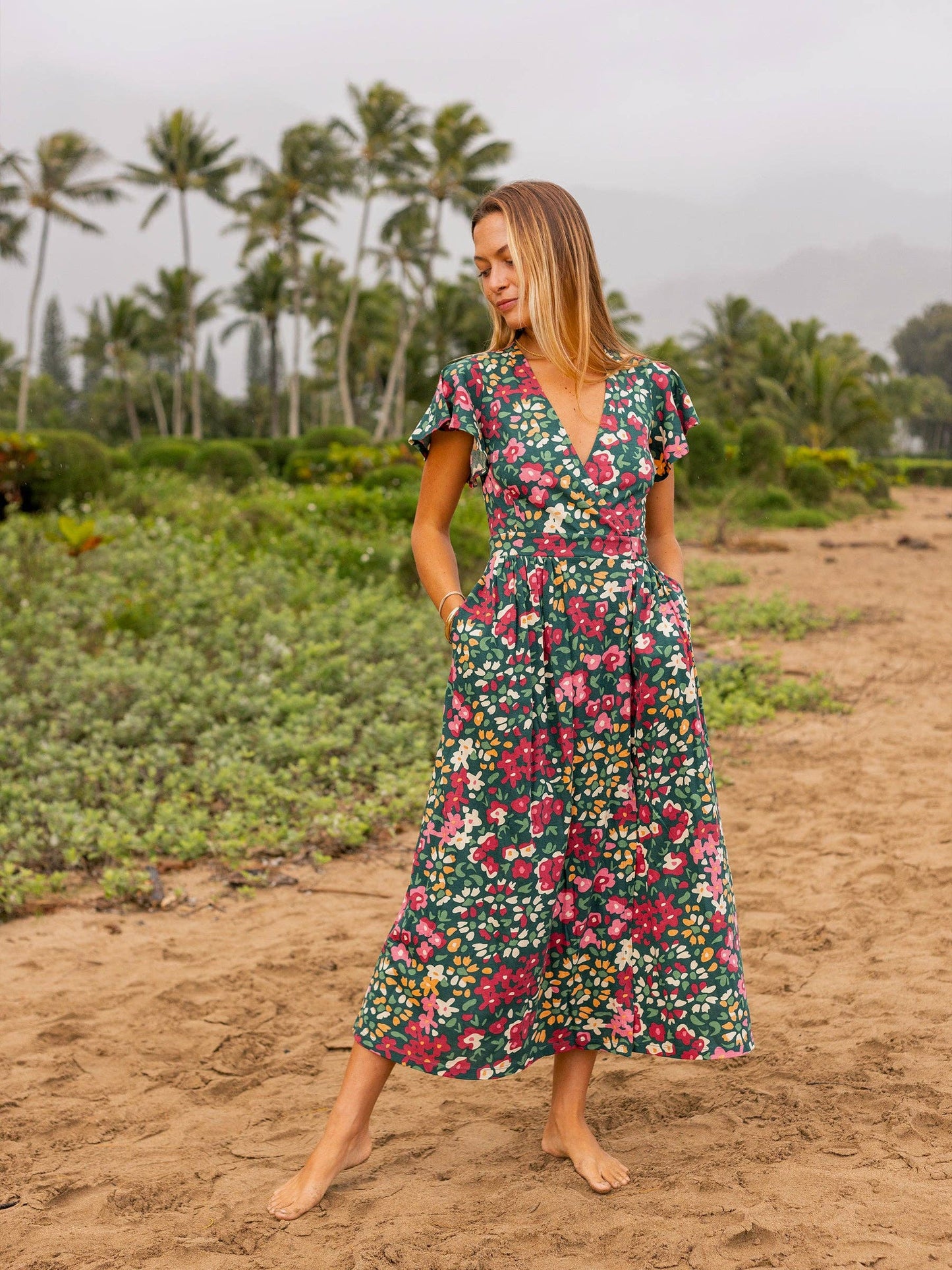 Happy Earth - Isla Dress | Wildflowers