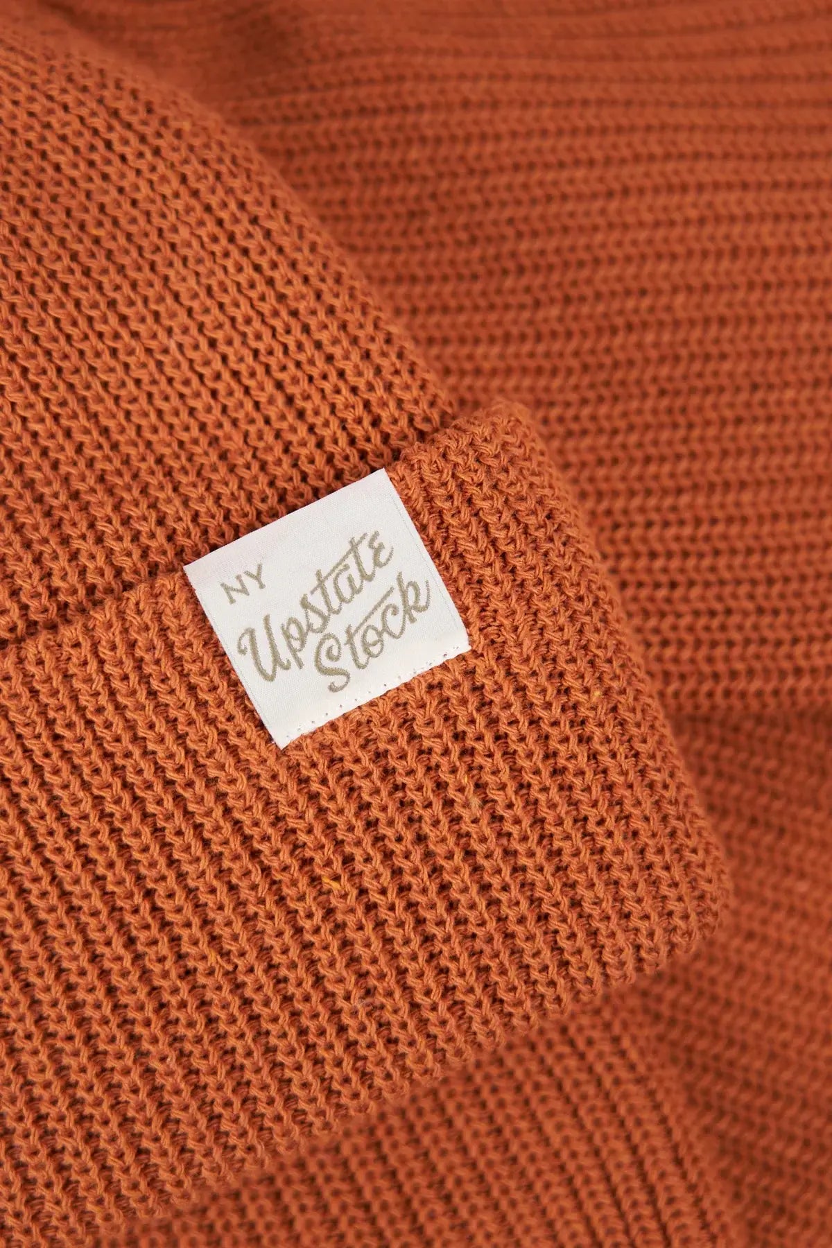 Upstate Stock - Ochre Upcycled Cotton Watchcap