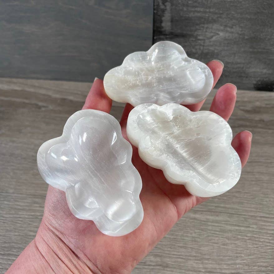 Selenite Bowls – Assorted Shapes & Sizes | Crystal Charging Bowls