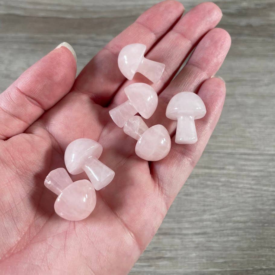 Small Gemstone Mushrooms