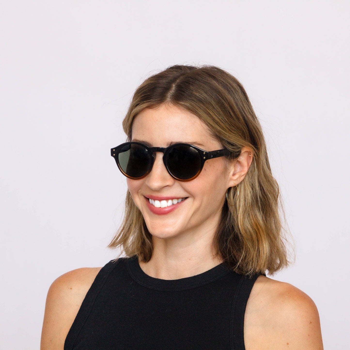 Sunset Theory - Vintage Round Sunglasses for Women & Men