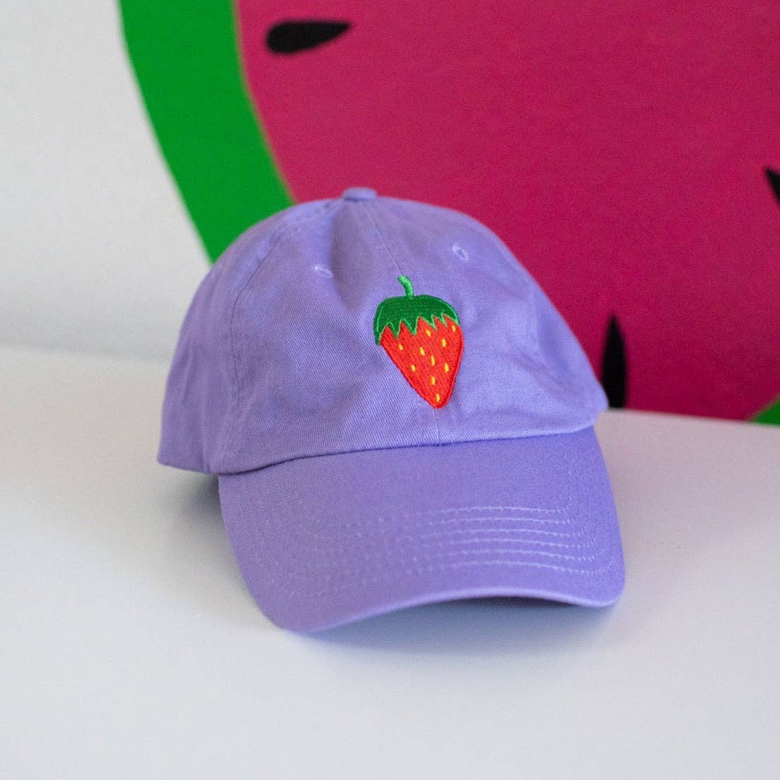 Jenny Lemons - Embroidered Strawberry Hat