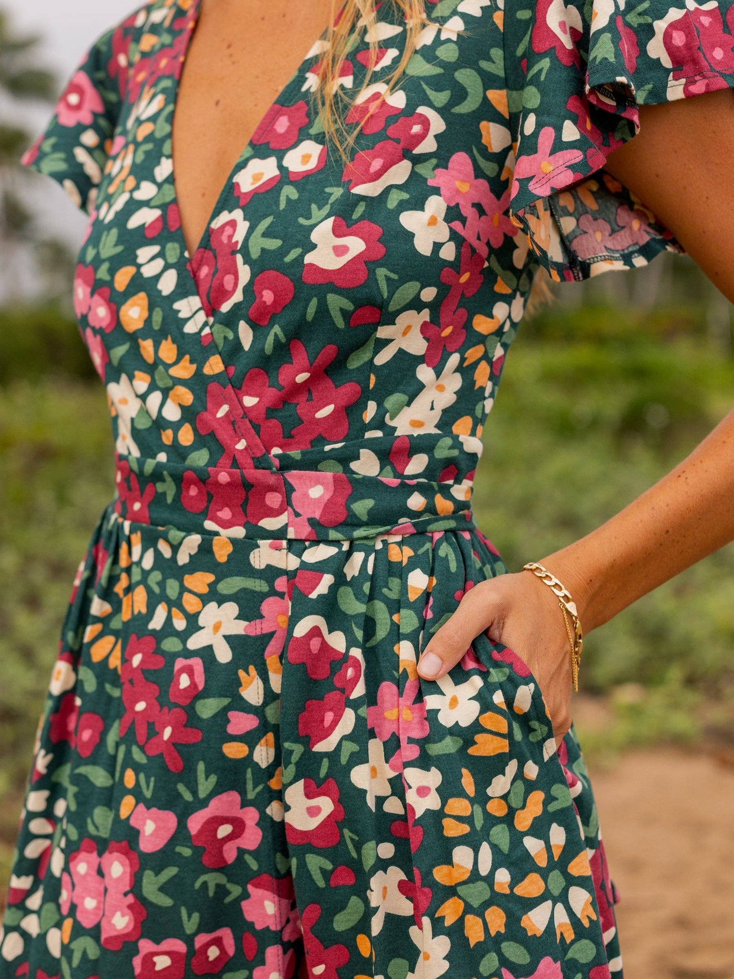 Happy Earth - Isla Dress | Wildflowers