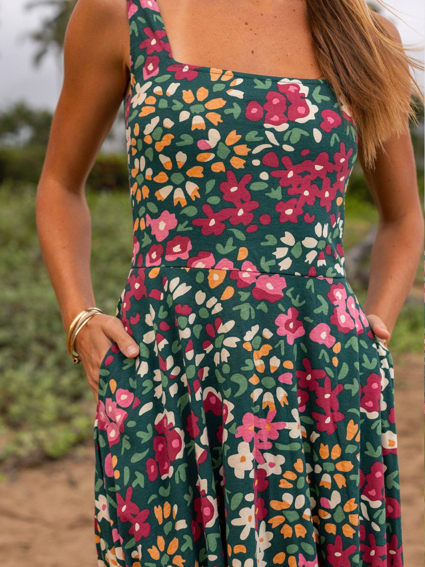 Happy Earth Lily Dress | Wildflowers