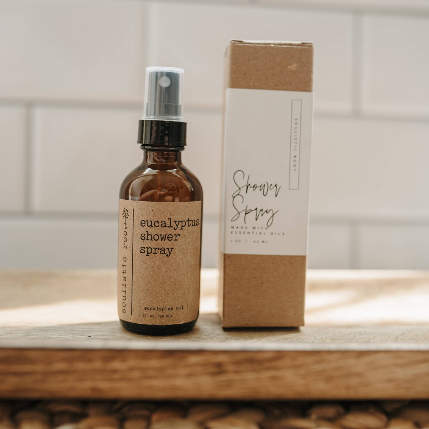 Soulistic Root - Eucalyptus Shower Spray | Aromatherapy Shower Steamer