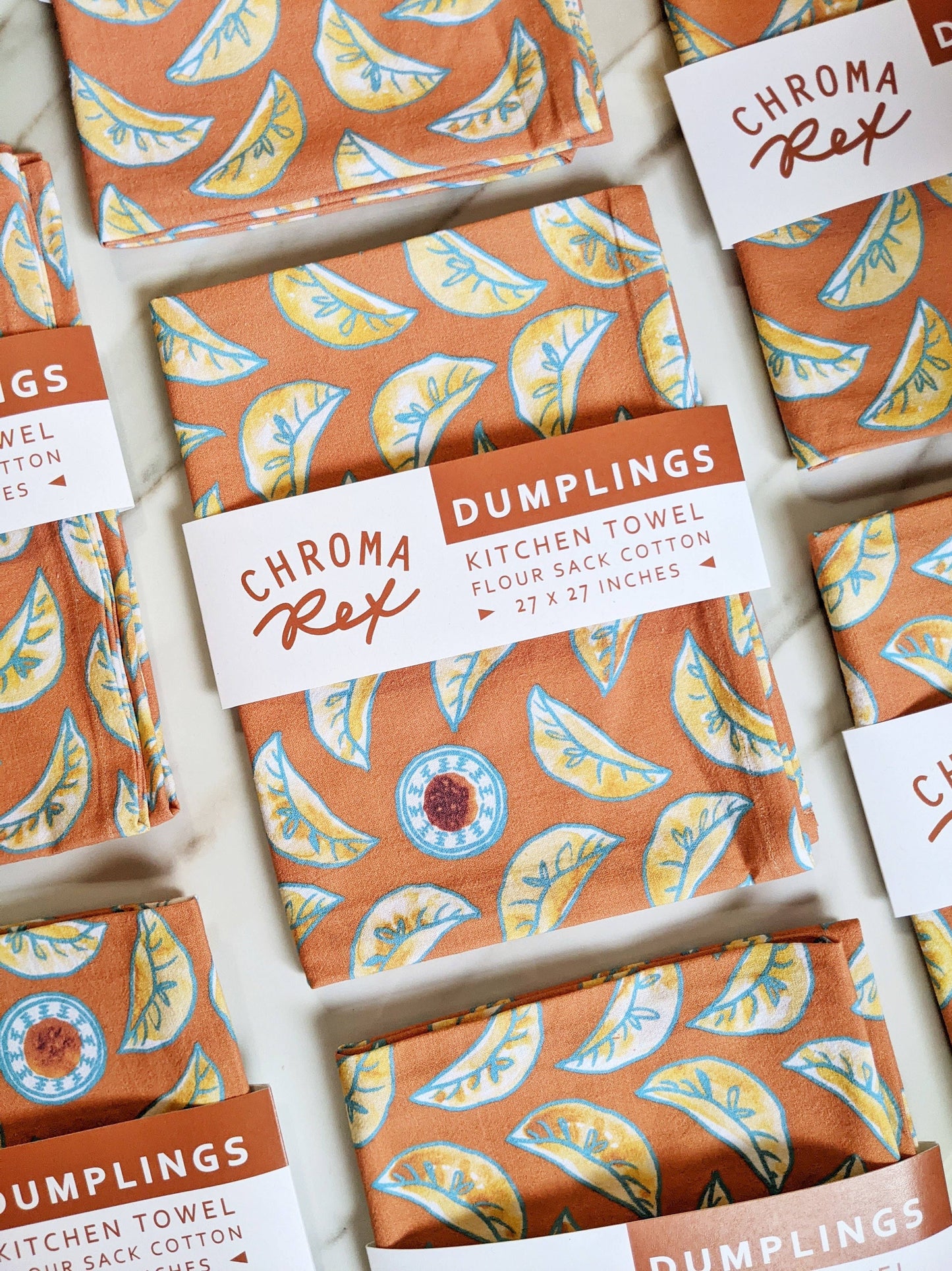 Chroma Rex - Dumplings Kitchen Towel