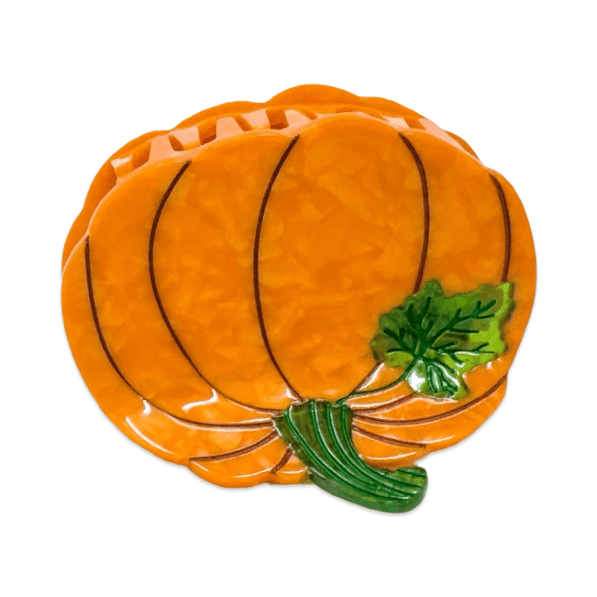 Jenny Lemons - Midi Pumpkin Hair Claw Clip