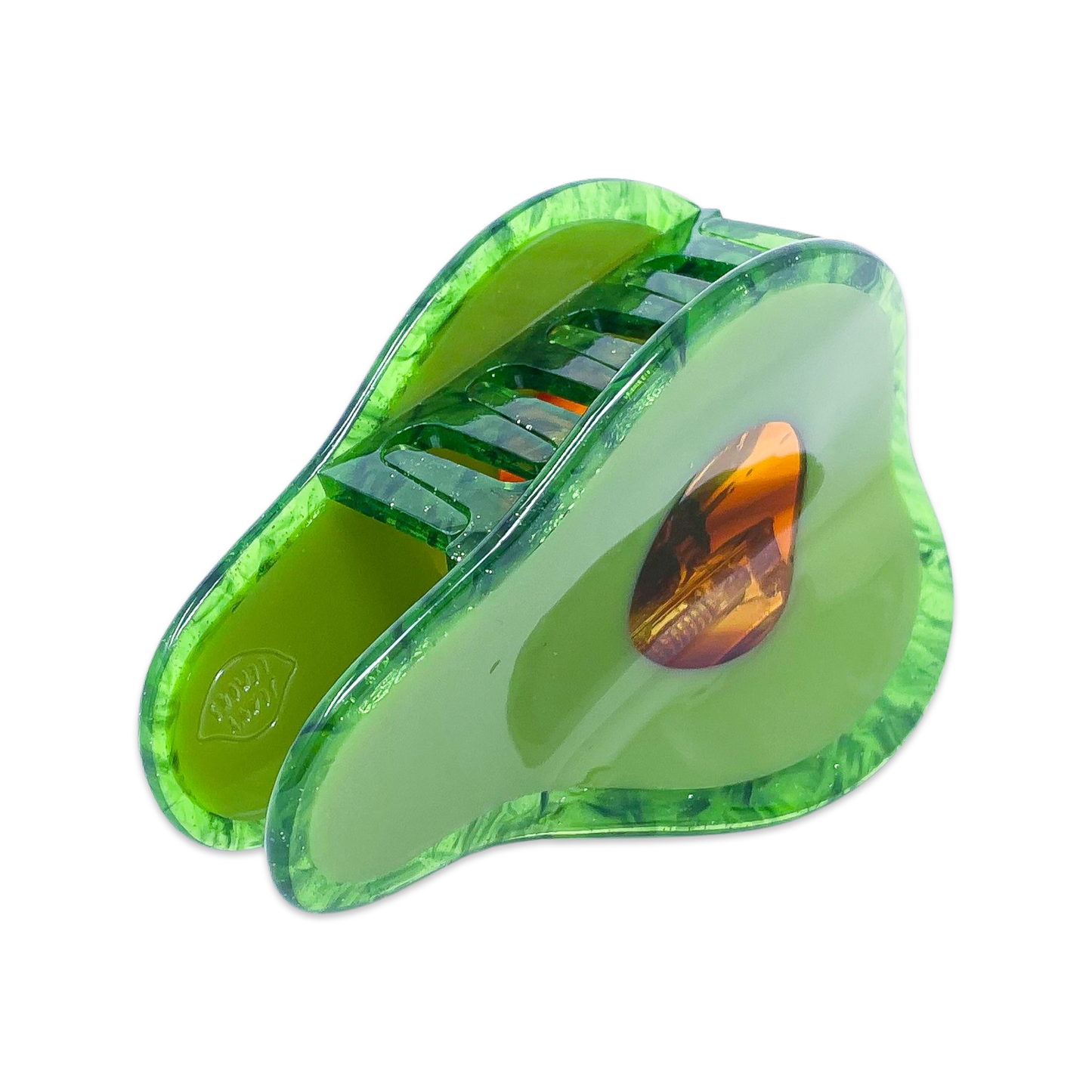 Jenny Lemons Midi Avocado Hair Claw Clip