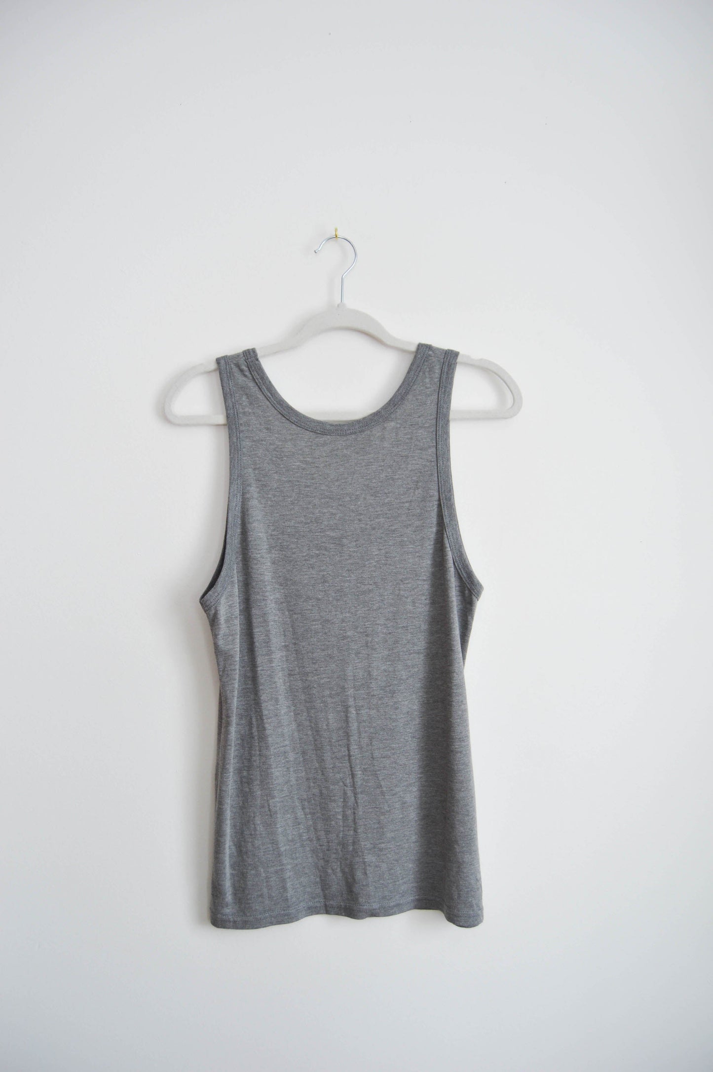 May and Mary Unisex Bamboo Tank Top - Gray