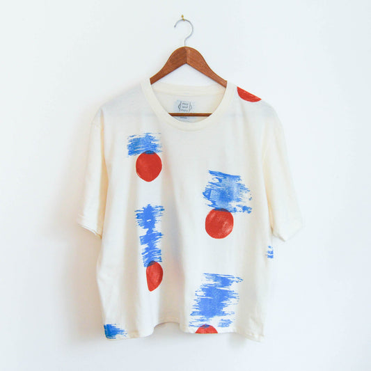 May and Mary Organic Cotton Crop Top - New Birch