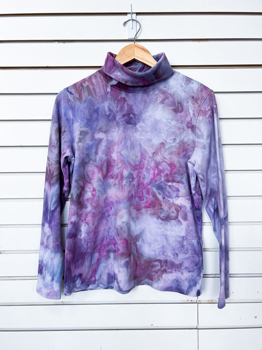 Feel Goods Rework - royal ice dye - turtleneck