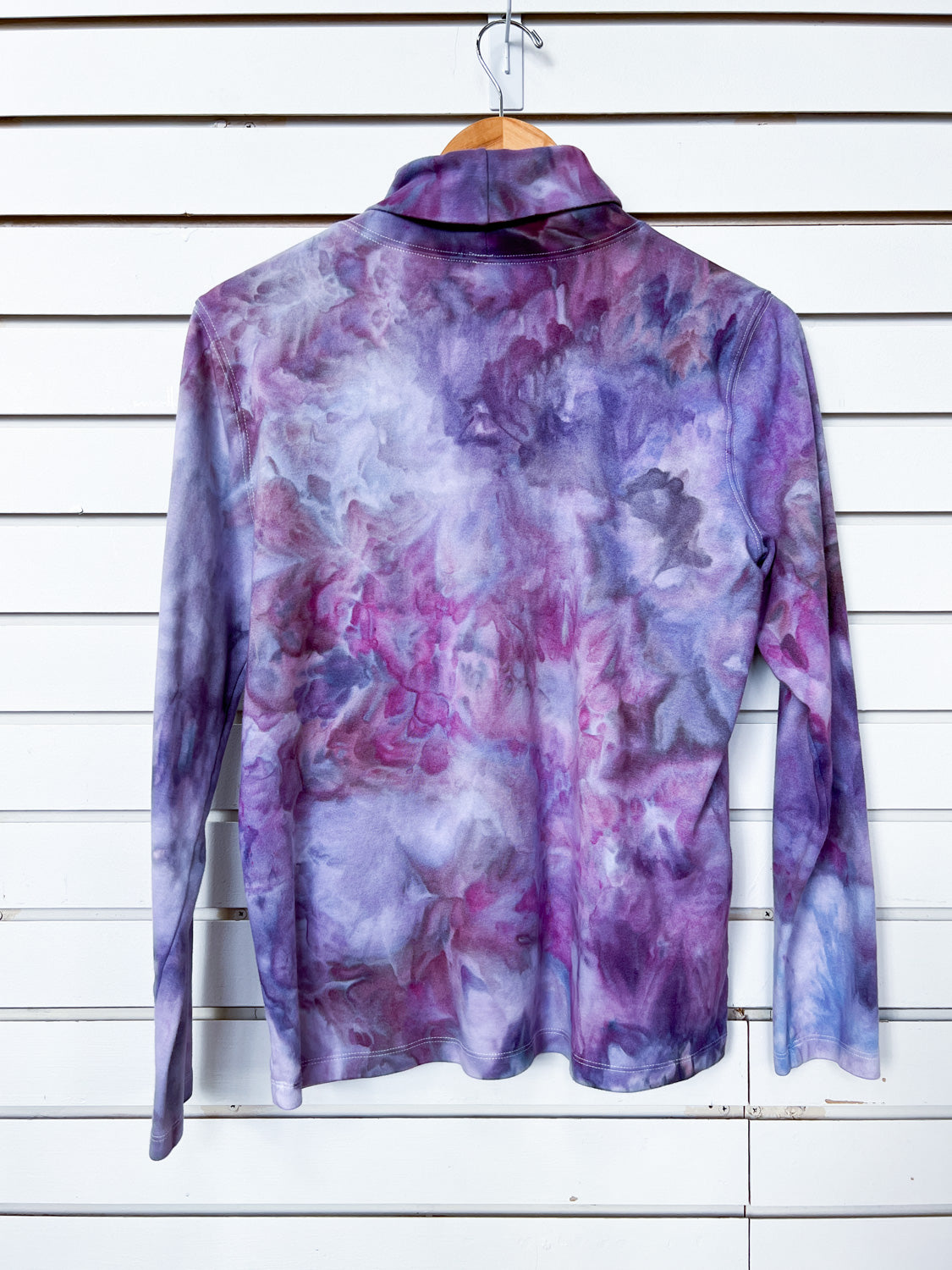 Feel Goods Rework - royal ice dye - turtleneck