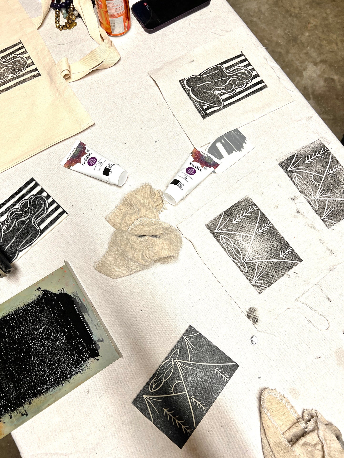 March 27th DIY Block Printing Workshop