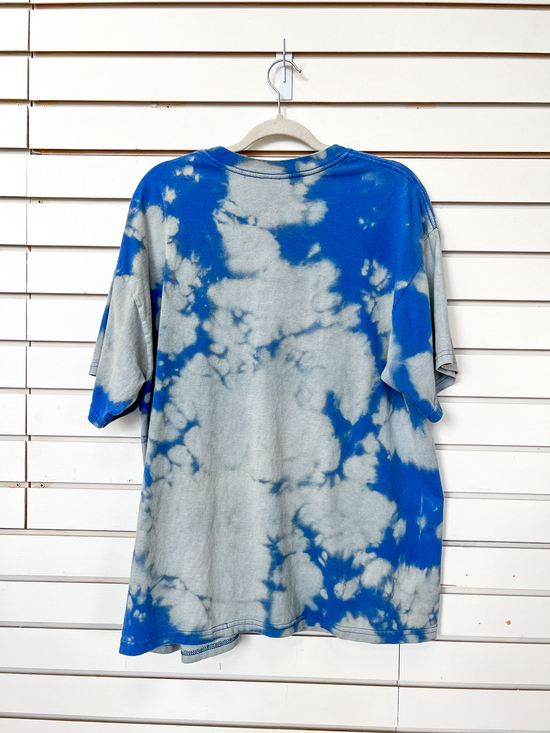 FG rework - short sleeve t-shirt, blue and gray