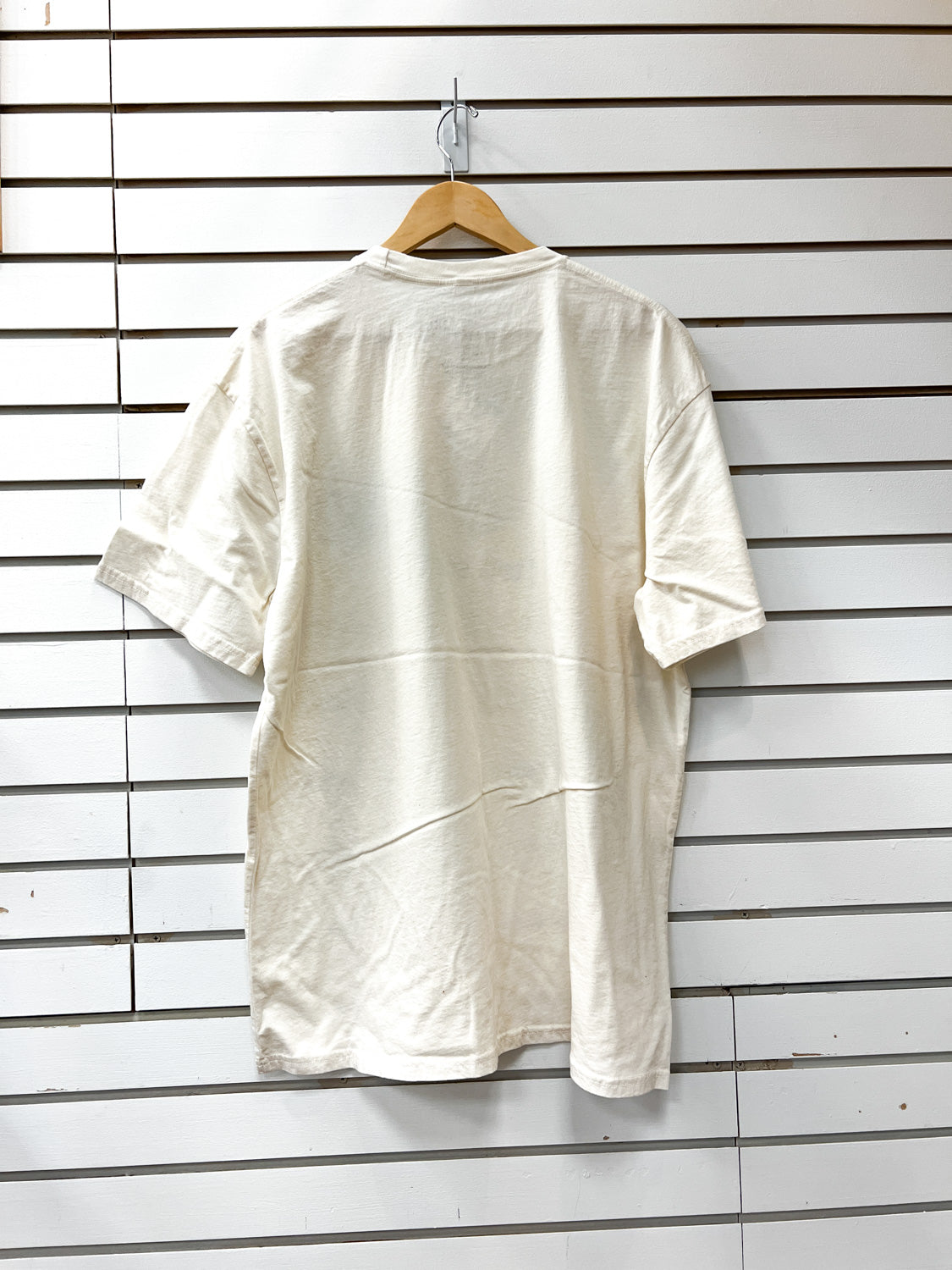 May and Mary Tea Shirt - Short Sleeve Organic Cotton - Cream
