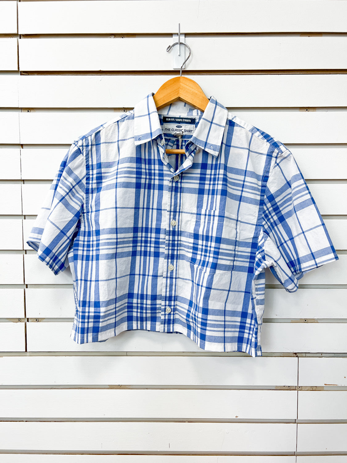 FG Rework - cropped button down *multiple variants*