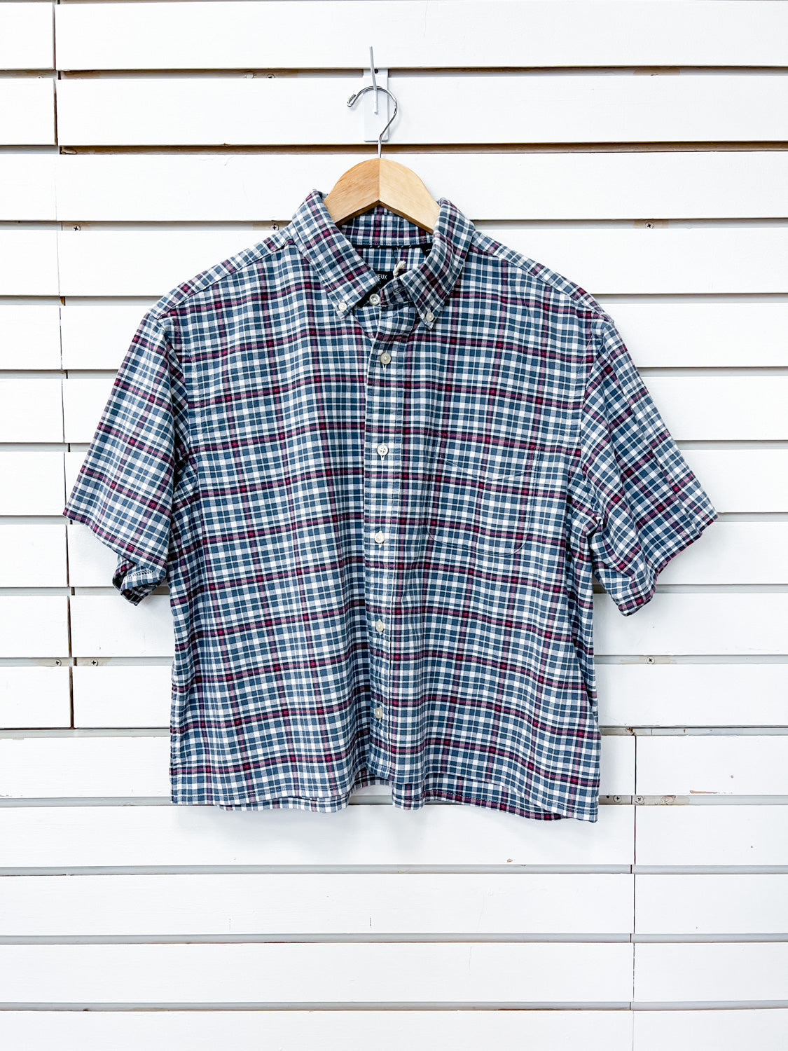 FG Rework - cropped button down *multiple variants*