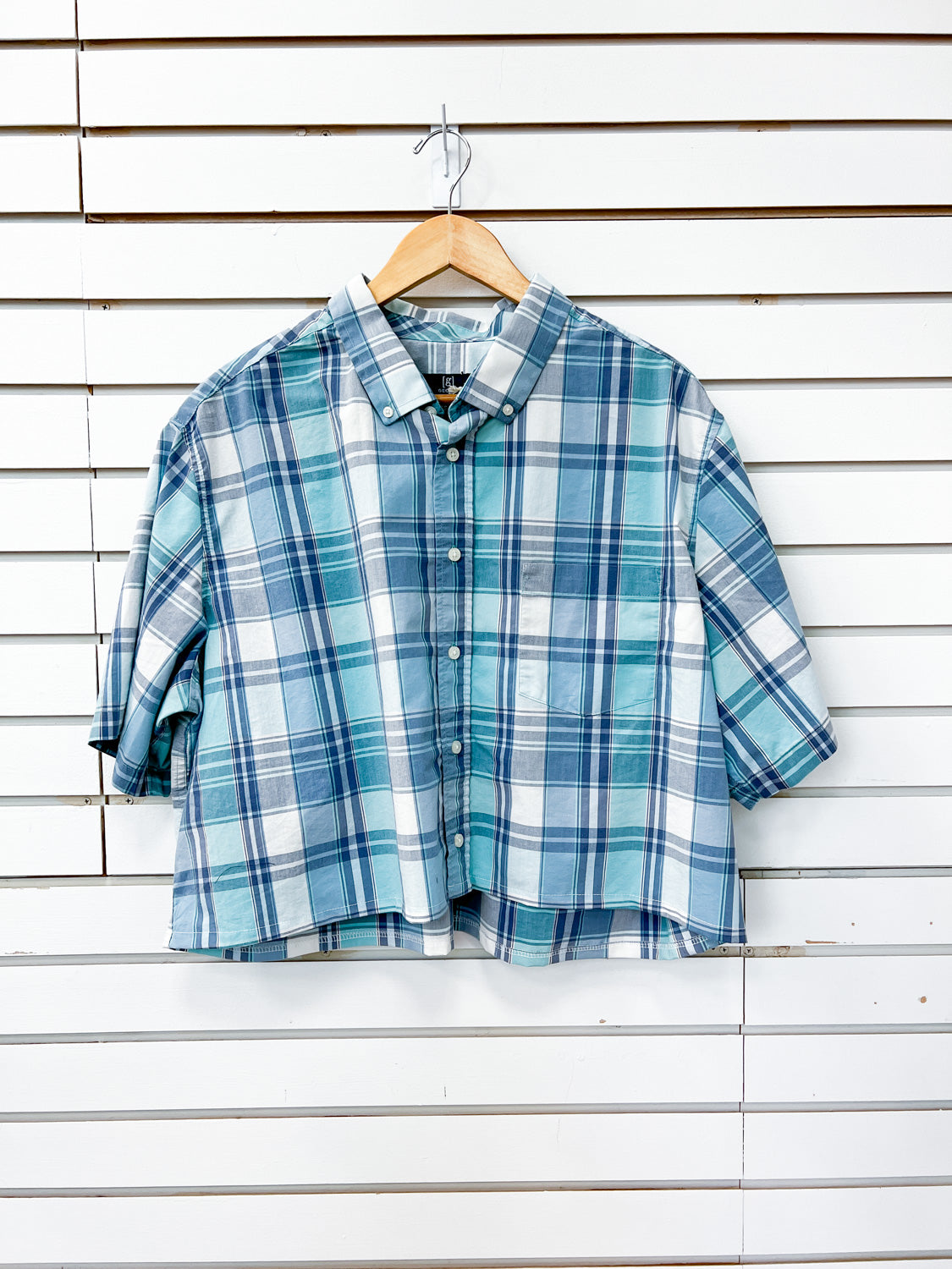 FG Rework - cropped button down *multiple variants*
