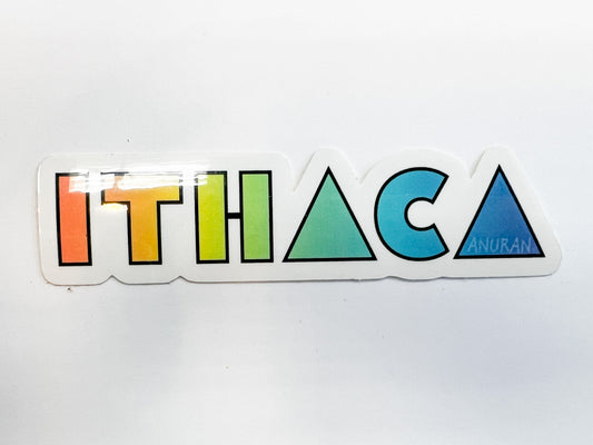 Ithaca Sticker by Anuran