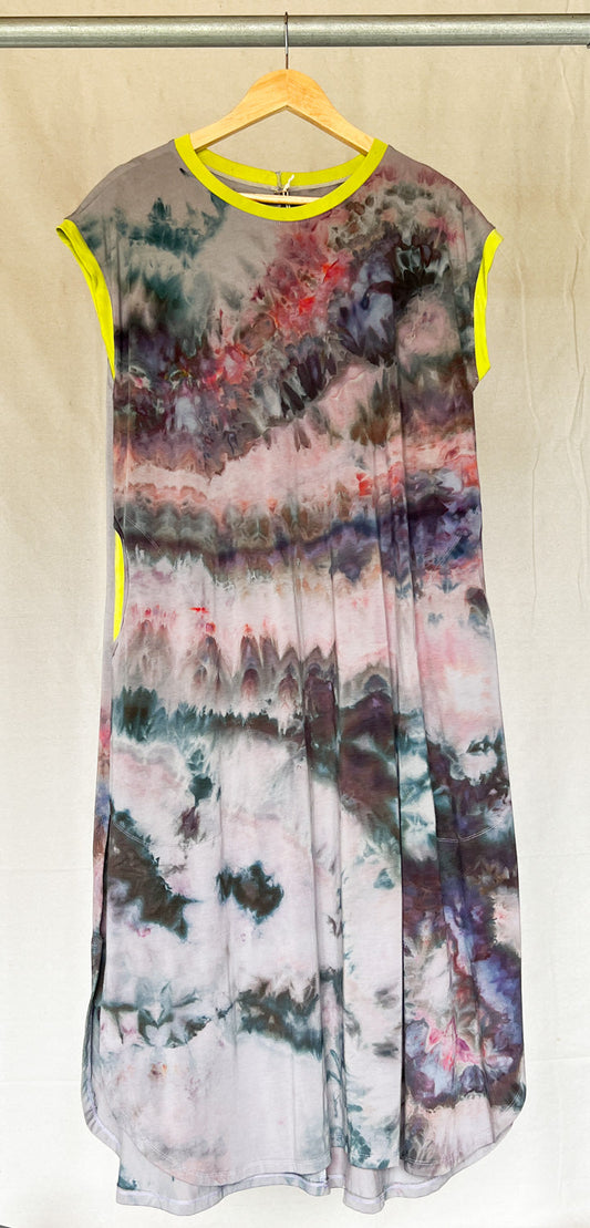 Handmade Dress with Pockets - Hand Dyed New Spring