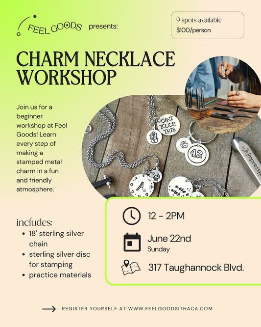 June 22nd DIY Charm Necklace Workshop