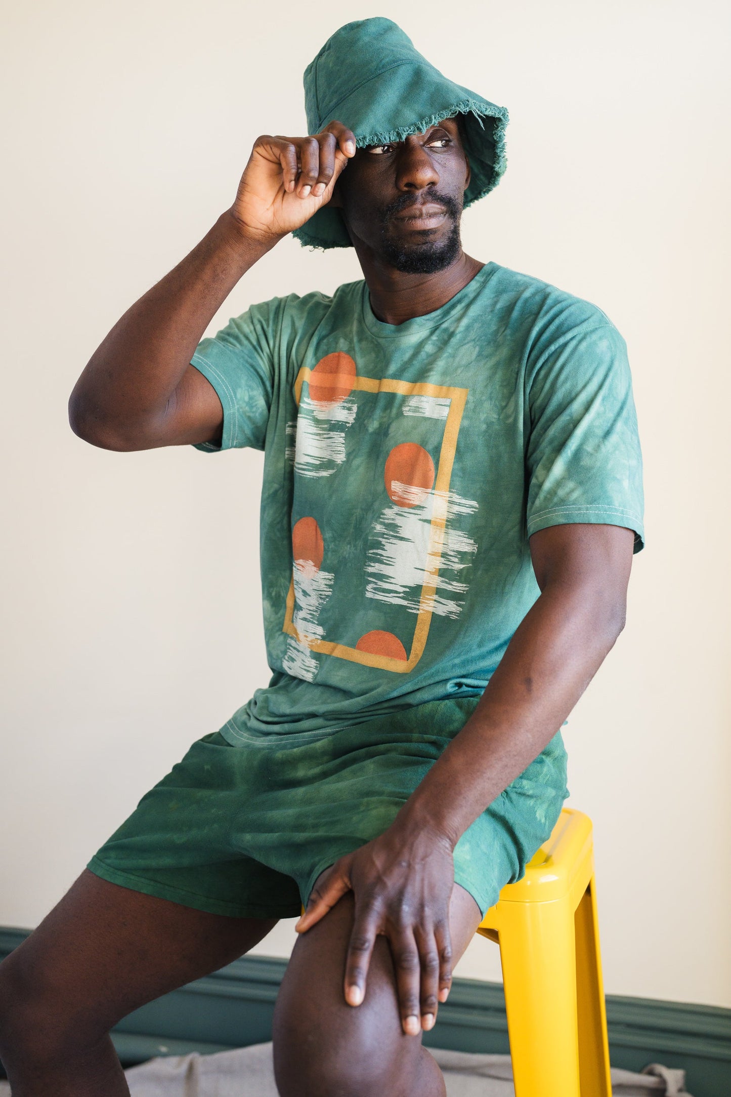 May and Mary Short Sleeve Bamboo T-Shirt - Forest Birch