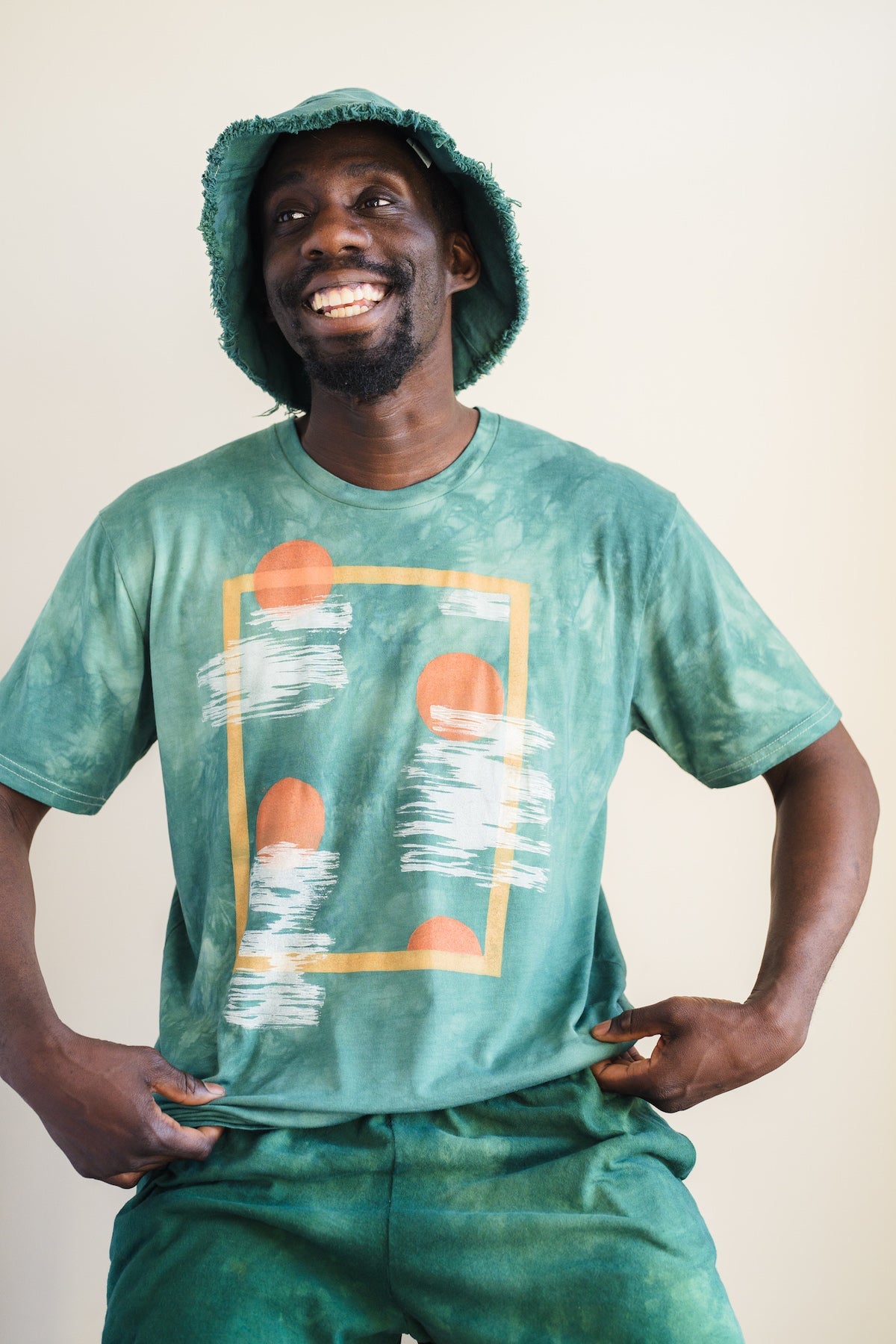 May and Mary Short Sleeve Bamboo T-Shirt - Forest Birch