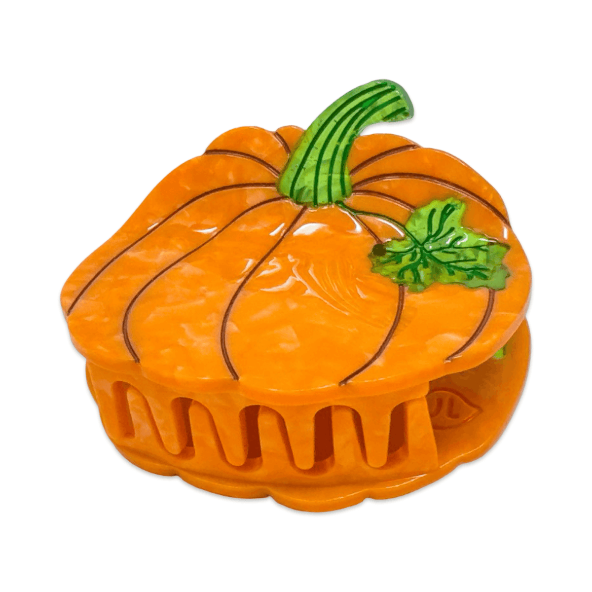 Jenny Lemons - Midi Pumpkin Hair Claw Clip
