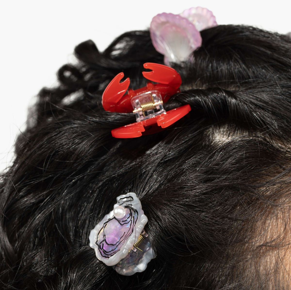 Jenny Lemons - Micro Seafood Hair Claw Clip Set