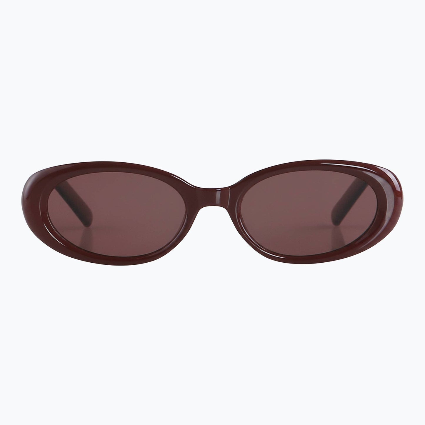 Scarlet by Jaxy - Vintage Polarized Oval Cat-Eye Sunglasses