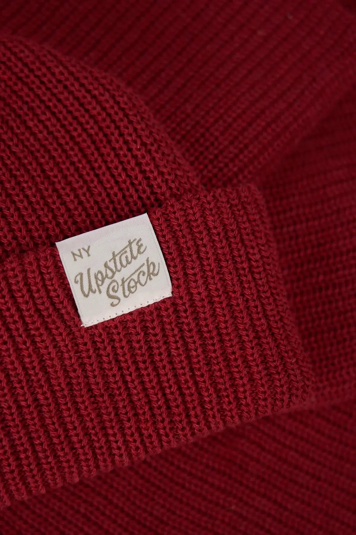 Upstate Stock - Pomegranate Upcycled Cotton Watchcap