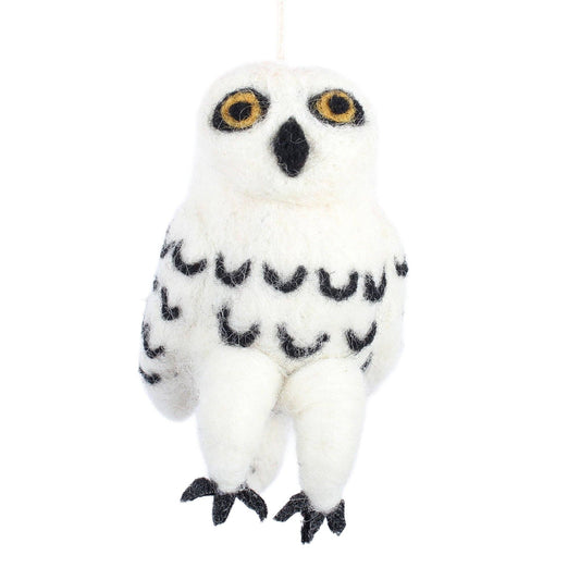 Bird Collective 0 Snowy Owl Ornament