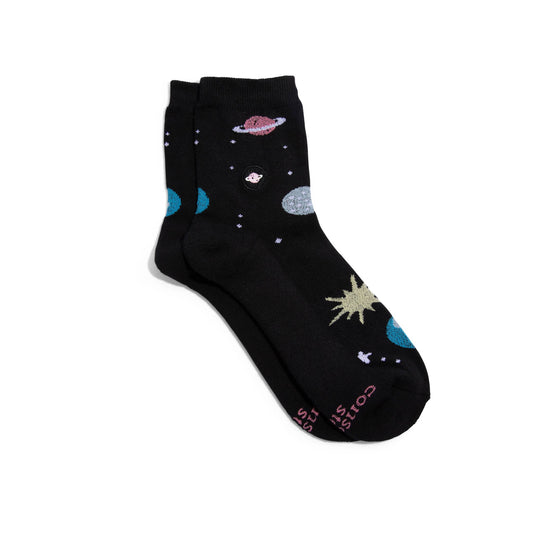 Quarter Socks that Support Space Exploration
