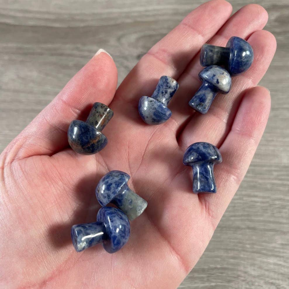 Small Gemstone Mushrooms