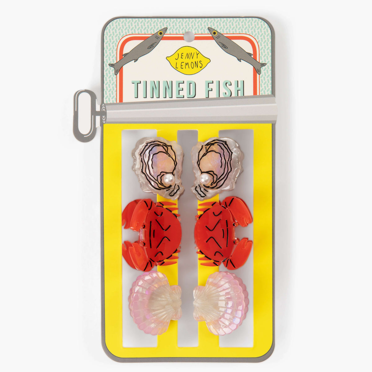 Jenny Lemons - Micro Seafood Hair Claw Clip Set